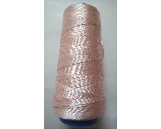 ICY PINK - 275+ Yards Viscose Rayon Art Silk Thread Yarn - Embroidery Crochet Knitting Lace Trim Jewelry